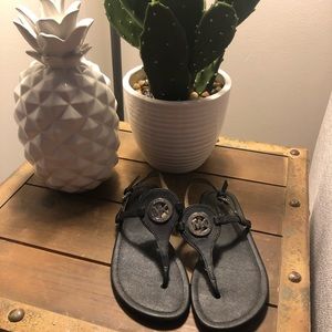 Black Michael Kors Sandals